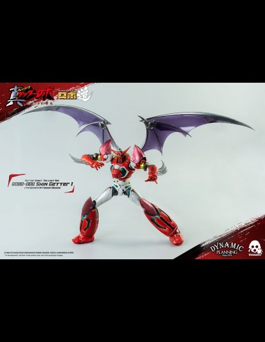 THREEZERO - Getter Robo Armageddon: Robo-Dou Shin Getter 1 Action Figure - Anime Color Version
