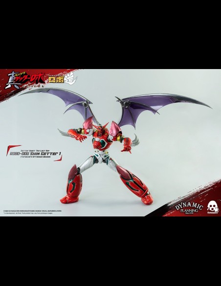 THREEZERO - Getter Robo Armageddon: Robo-Dou Shin Getter 1 Action Figure - Anime Color Version