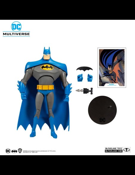 McFARLANE - DC Multiverse Animated Action Figure Animated Batman Variant Blue/Gray 18 cm