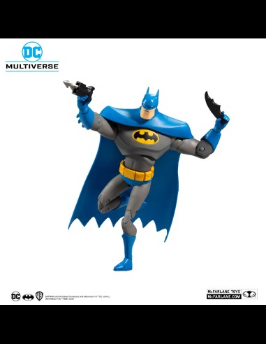 McFARLANE - DC Multiverse Animated Action Figure Animated Batman Variant Blue/Gray 18 cm