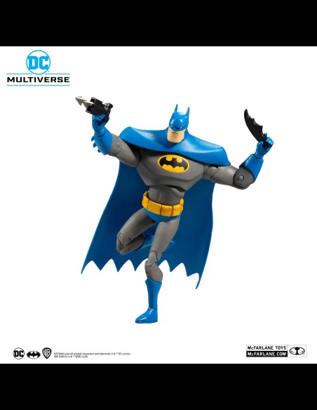 McFARLANE - DC Multiverse Animated Action Figure Animated Batman Variant Blue/Gray 18 cm