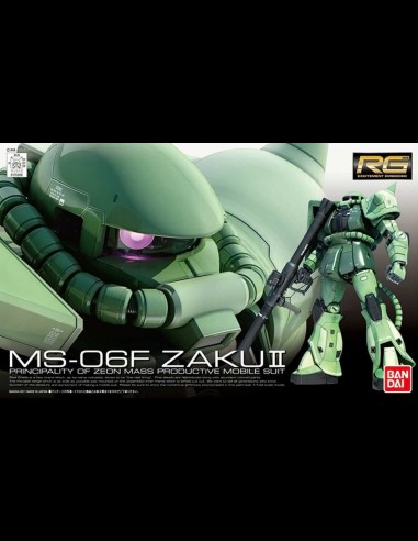 BANDAI - RG Zaku II MS-06F 1/144