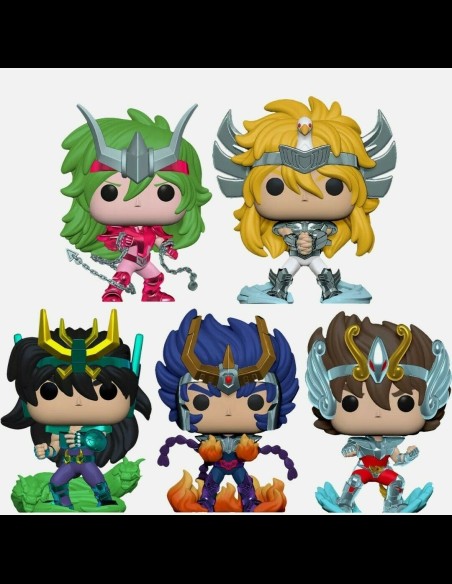 FUNKO - POP! Animation Saint Seiya Set completo 5 Cavalieri