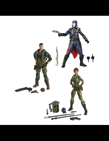 HASBRO - G.I. Joe Classified Series Action Figures 15 cm 2021 Wave 3 Set di 3 