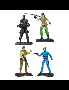 HASBRO - G.I. Joe Retro Collection Series Action Figures 10 cm 2021 Wave 1 Set di 4
