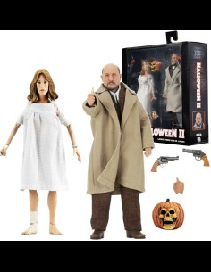 NECA - Halloween 2 Laurie Strode & Dr. Loomis 2pack