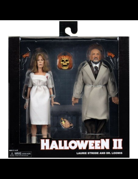 NECA - Halloween 2 Laurie Strode & Dr. Loomis 2pack