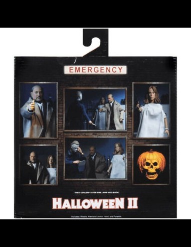 NECA - Halloween 2 Laurie Strode & Dr. Loomis 2pack