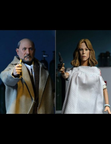 NECA - Halloween 2 Laurie Strode & Dr. Loomis 2pack