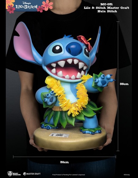 BEAST KINGDOM - Lilo & Stitch Hula Stitch Master Craft Statua