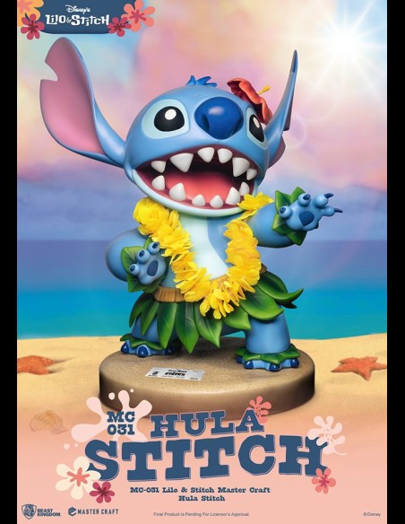 BEAST KINGDOM - Lilo & Stitch Hula Stitch Master Craft Statua