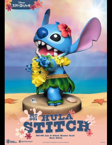BEAST KINGDOM - Lilo & Stitch Hula Stitch Master Craft Statua