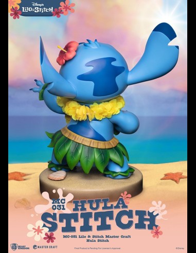 BEAST KINGDOM - Lilo & Stitch Hula Stitch Master Craft Statua