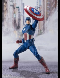 BANDAI - Avengers Assemble Captain America SH Figuarts