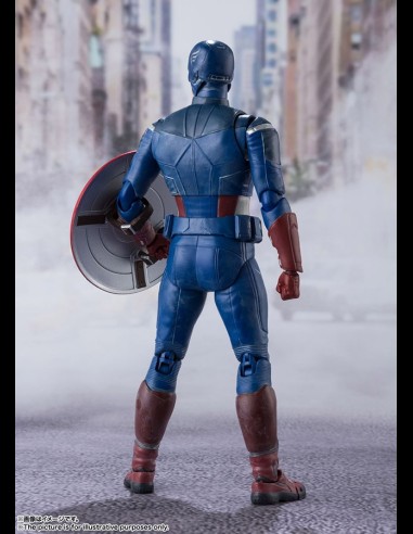 BANDAI - Avengers Assemble Captain America SH Figuarts