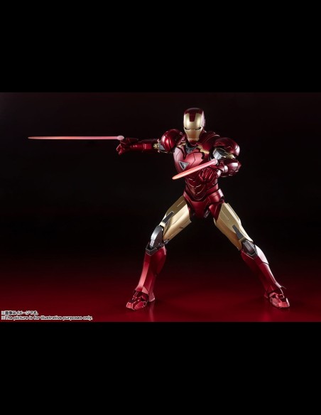 BANDAI - Avengers Assemble Iron Man Mark VI SH Figuarts