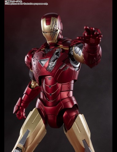BANDAI - Avengers Assemble Iron Man Mark VI SH Figuarts