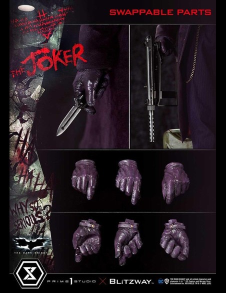 PRIME 1 - DC Comics: The Dark Knight - The Joker 1:3 Scale Statue