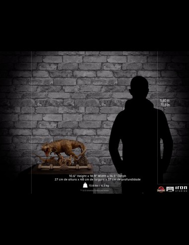 IRON STUDIOS - Jurassic Park: The Final Scene 1:20 Scale Diorama