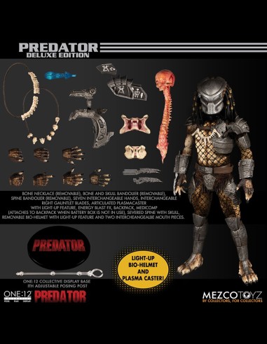 MEZCO - One:12 Predator Deluxe Edition A.Figure