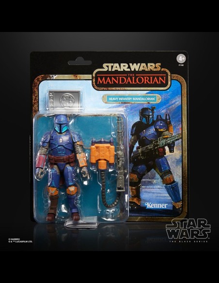 HASBRO - Star Wars The Mandalorian Credit Collection Action Figure 2020 Heavy Infantry Mandalorian 15 cm