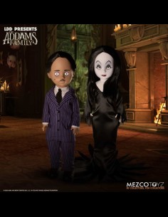 MEZCO - LIving Dead Dolls: Addams Family Famiglia Addams 