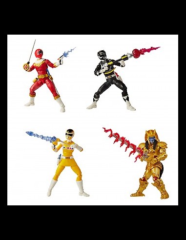 HASBRO - Power Rangers Lightning Collection Action Figures 15 cm 2020 Wave 3 set completo