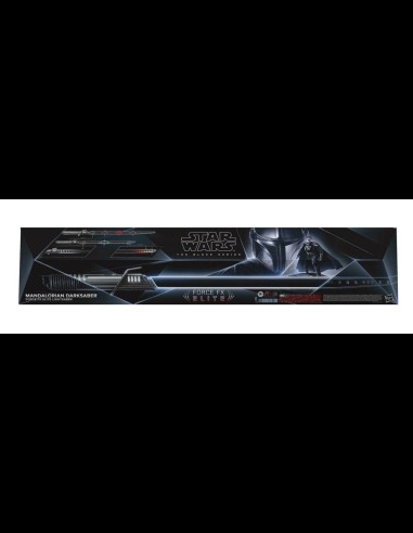 HASBRO - Star Wars The Mandalorian Black Series Replica 1/1 Force FX Elite Lightsaber Mandalorian Darksaber