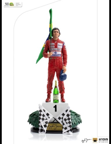 IRON STUDIOS - Ayrton Senna GP Brazil 91 Statua 1/10