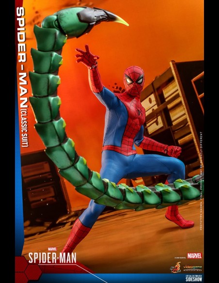 HOT TOYS - Marvel: Classic Suit Spider-Man 1:6 Scale Figure