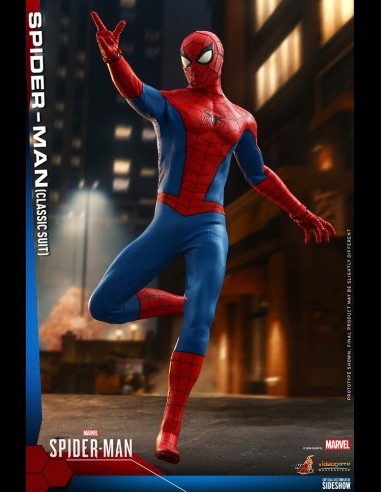 HOT TOYS - Marvel: Classic Suit Spider-Man 1:6 Scale Figure