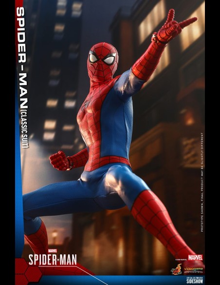 HOT TOYS - Marvel: Classic Suit Spider-Man 1:6 Scale Figure