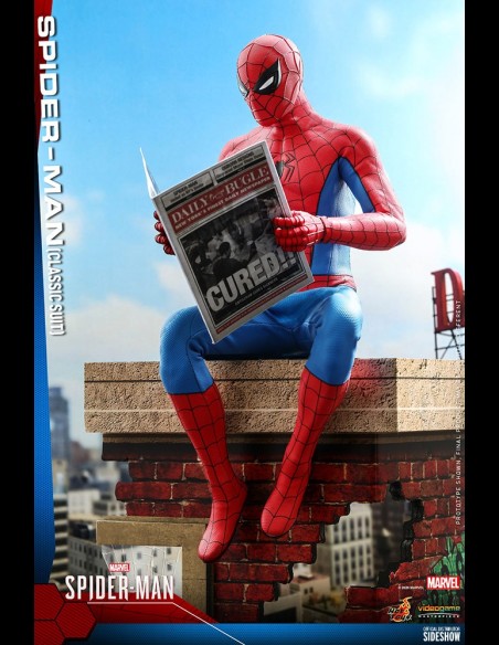 HOT TOYS - Marvel: Classic Suit Spider-Man 1:6 Scale Figure