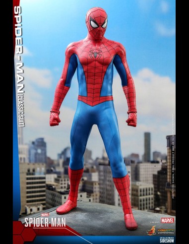 HOT TOYS - Marvel: Classic Suit Spider-Man 1:6 Scale Figure