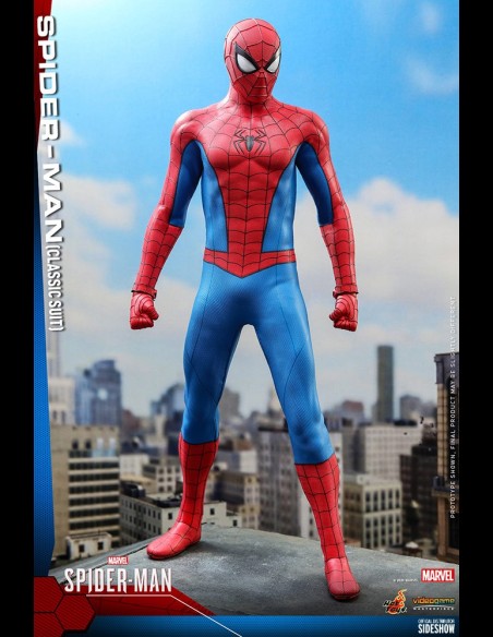 HOT TOYS - Marvel: Classic Suit Spider-Man 1:6 Scale Figure