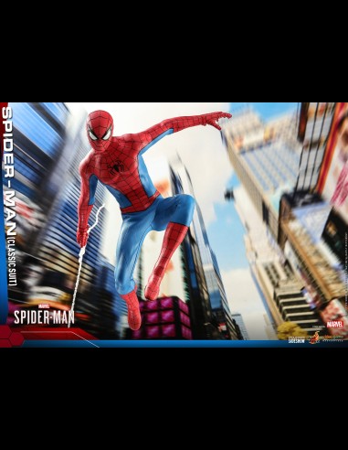 HOT TOYS - Marvel: Classic Suit Spider-Man 1:6 Scale Figure