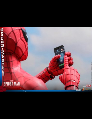 HOT TOYS - Marvel: Classic Suit Spider-Man 1:6 Scale Figure