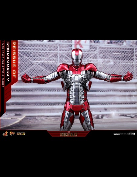 HOT TOYS - Marvel: Iron Man 2 - Iron Man Mark V Die Cast 1:6 Scale Figure