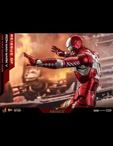 HOT TOYS - Marvel: Iron Man 2 - Iron Man Mark V Die Cast 1:6 Scale Figure