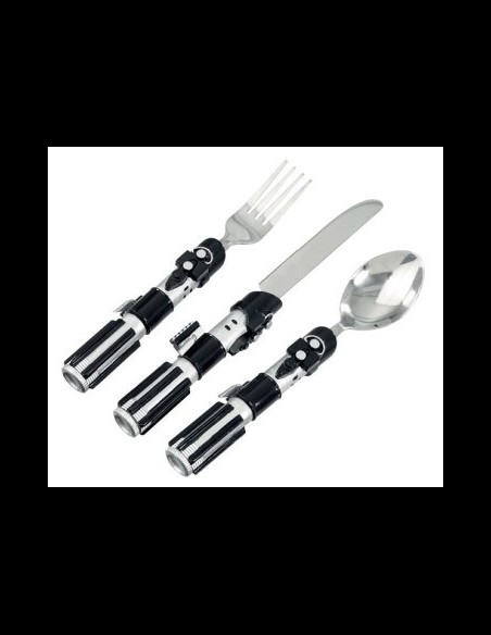 Posate Star Wars Lightsaber set di 3