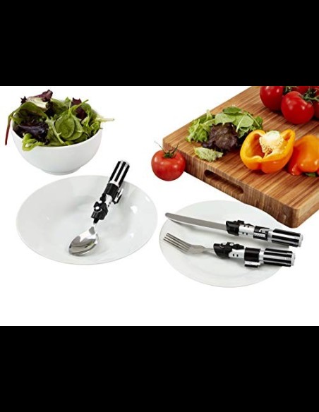 Posate Star Wars Lightsaber set di 3