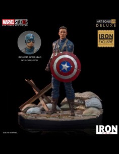 IRON STUDIOS - Captain America First Avenger 10 Years Event EX 1/10
