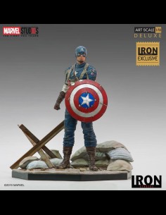 IRON STUDIOS - Captain America First Avenger 10 Years Event EX 1/10 2