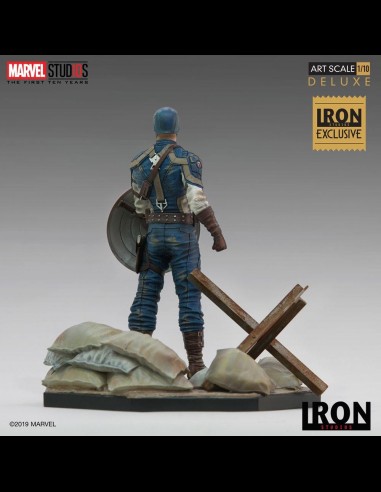 IRON STUDIOS - Captain America First Avenger 10 Years Event EX 1/10