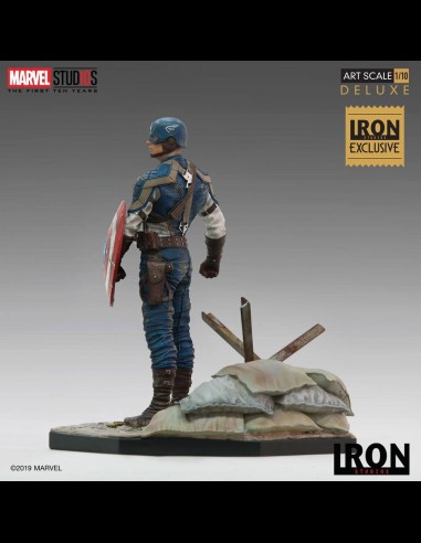 IRON STUDIOS - Captain America First Avenger 10 Years Event EX 1/10
