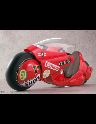 BANDAI & MEDICOM - Akira Shotaro Kaneda & Bike Die Cast Full Set