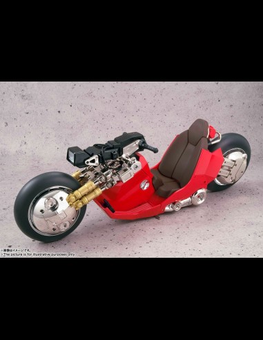 BANDAI & MEDICOM - Akira Shotaro Kaneda & Bike Die Cast Full Set