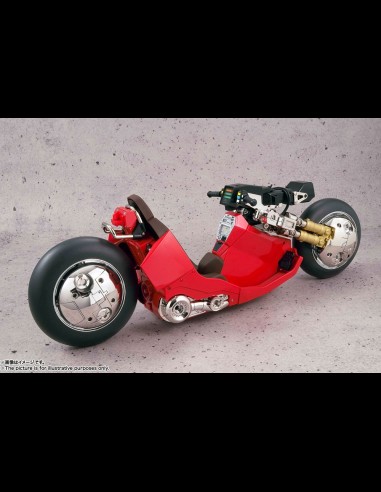 BANDAI & MEDICOM - Akira Shotaro Kaneda & Bike Die Cast Full Set