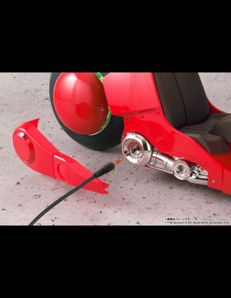 BANDAI & MEDICOM - Akira Shotaro Kaneda & Bike Die Cast Full Set