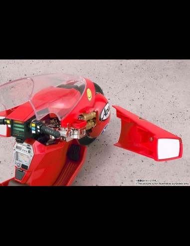 BANDAI & MEDICOM - Akira Shotaro Kaneda & Bike Die Cast Full Set